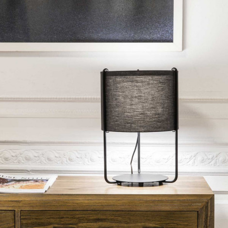 Lampe de table abat-jour gris|Lampes à poser|Lampe Avenue