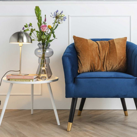 Lampe à poser métal brossé - H39cm|Lampes à poser|Lampe Avenue