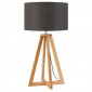 Lampe à poser abat-jour lin gris|Lampes à poser|Lampe Avenue Lampe à poser abat-jour lin gris|Lampes à poser|Lampe Avenue