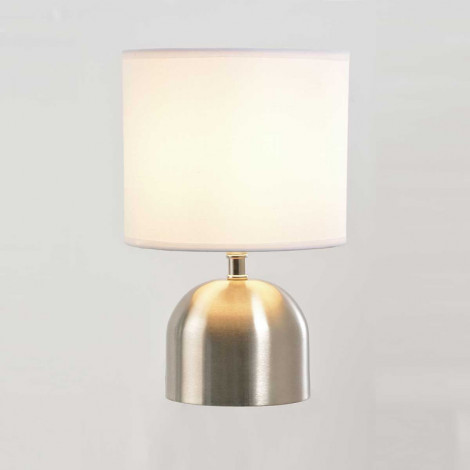Lampe tactile en alu brossé|Lampes à poser|Lampe Avenue
