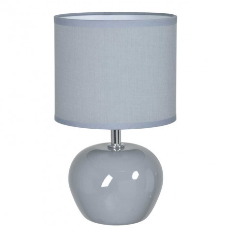 Lampe pomme céramique grise|Lampes à poser|Lampe Avenue Lampe pomme céramique grise|Lampes à poser|Lampe Avenue
