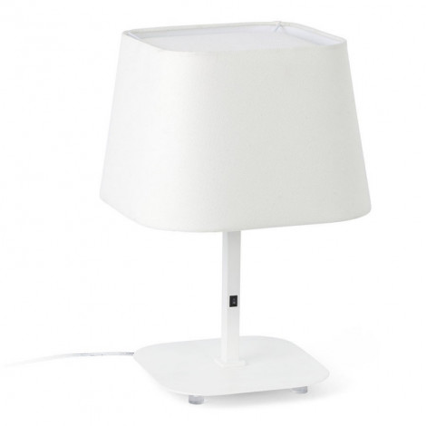 Lampe de chevet blanche avec diffuseur|Lampes à poser|Lampe Avenue
