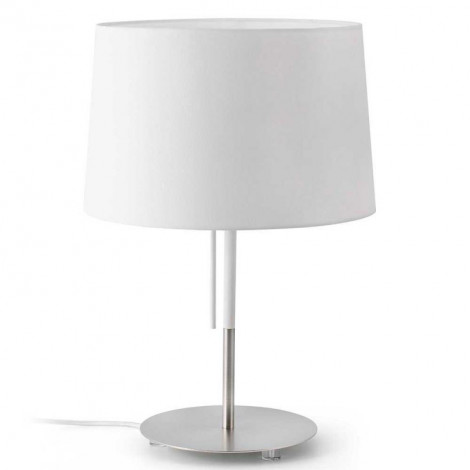 Lampe à poser Faro abat jour blanc|Lampes à poser|Lampe Avenue