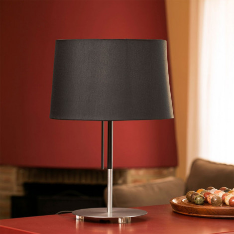 Lampe à poser Faro abat jour noir|Lampes à poser|Lampe Avenue