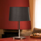 Lampe à poser Faro abat jour noir|Lampes à poser|Lampe Avenue