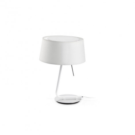Lampe à poser design abat-jour blanc|Lampes à poser|Lampe Avenue