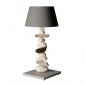 Grande lampe à poser en bois flotté grise|Lampes à poser|Lampe Avenue Grande lampe à poser en bois flotté grise|Lampes à poser|Lampe Avenue