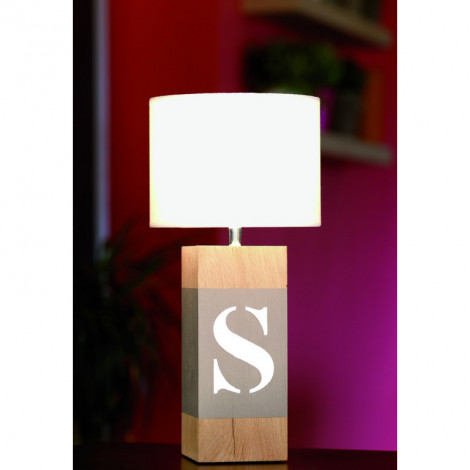 Lampe chevet en bois L34 - personnalisable|Lampes à poser|Lampe Avenue