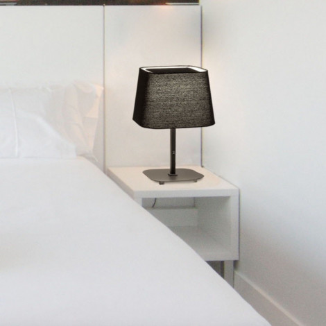 Lampe de chevet noire avec diffuseur|Lampes à poser|Lampe Avenue