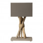 Lampe grise en bois flotté|Lampes à poser|Lampe Avenue