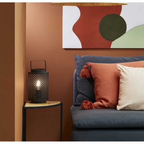 Lampe lanterne en métal ajouré|Lampes à poser|Lampe Avenue