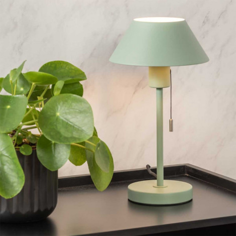 Lampe de bureau verte avec tirette|Lampes à poser|Lampe Avenue