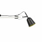 Lampe pince noire et crème|Appliques murales|Lampe Avenue