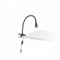 Lampe pince flexible silicone noir|Appliques murales|Lampe Avenue