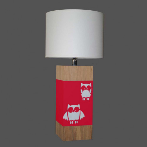 Lampe rouge enfant hibou|Lampes à poser|Lampe Avenue Lampe rouge enfant hibou|Lampes à poser|Lampe Avenue