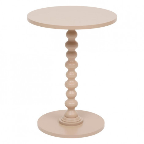 Table d'Appoint Ronde "Alix" 50cm Noisette|Table Basse|Paris Prix