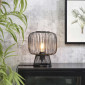 Lampe d'ambiance en bambou noir|Lampes à poser|Lampe Avenue