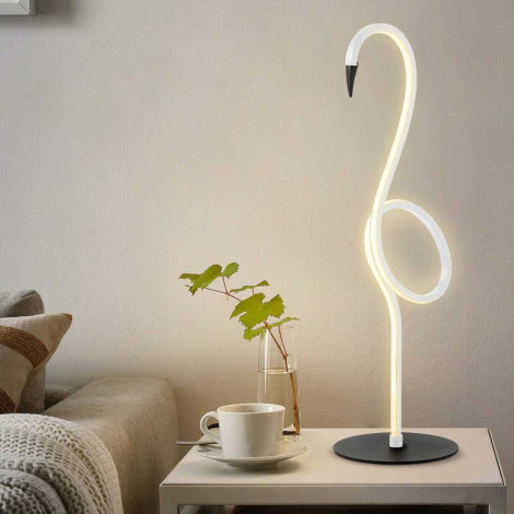 Lampe à poser Flamingo blanche|Lampes à poser|Lampe Avenue