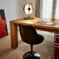 Lampe à poser Theia noire|Lampes à poser|Lampe Avenue