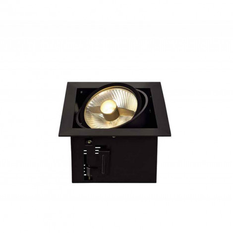 KADUX 1 ES111 encastré carré noir max 50W|Spot|Lampe Avenue