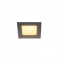 KIT FRAME BASIC LED encastré noir 94W 3000K alimentation incluse|Spot|Lampe Avenue