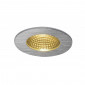 PATTA-I encastré plafond rond alu brossé 12W 3000K 38° alim incluse|Spot|Lampe Avenue