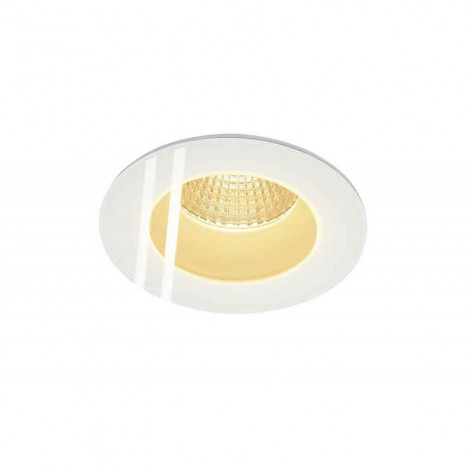 PATTA-F encastré plafond rond blanc 12W 3000K 38° alim incluse|Spot|Lampe Avenue