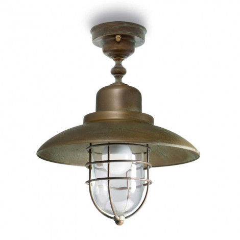 Plafonnier extérieure Patio cage en laiton|Suspensions|Lampe Avenue