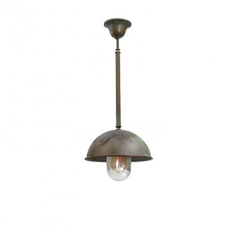 Plafonnier circle extérieur sur tige|Suspensions|Lampe Avenue