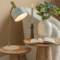 Lampe à poser en métal émaillé blanc|Lampes à poser|Lampe Avenue Lampe à poser en métal émaillé blanc|Lampes à poser|Lampe Avenue