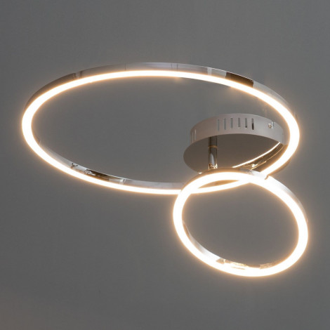 Plafonnier design LED double cercle - Paciano|Plafonnier|Kosilum