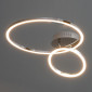 Plafonnier design LED double cercle - Paciano|Plafonnier|Kosilum