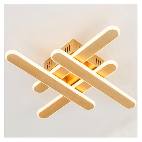 Plafonnier croisé liseré design LED - Sendai|Plafonnier|Kosilum