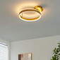 Plafonnier doré épuré circulaire à LED - Borgo|Plafonnier|Kosilum
