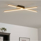 Plafonnier design deux bras croisés LED - Akita|Plafonnier|Kosilum