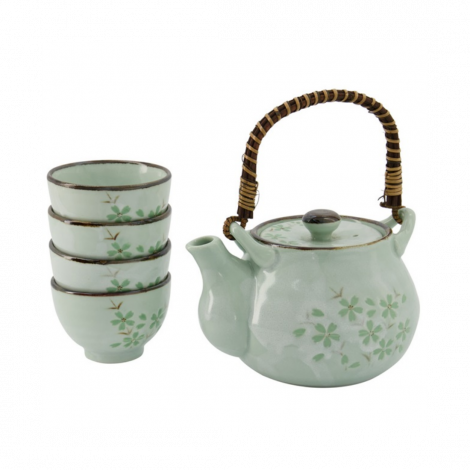 Set à thé Green Cosmos|Tasses et Mugs|Artecoboutique