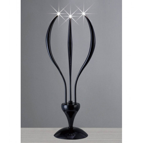 Lampe de Table Llamas 3 Ampoules noir|Lampes à poser|Luminaire Center