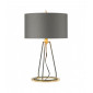 Lampe de table Ferrara Or gris foncé or poli 73,7 Cm|Lampes à poser|Luminaire Center