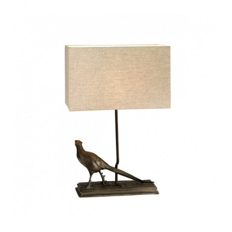 Lampe de table Halkirk Bronze patine 56 Cm|Lampes à poser|Luminaire Center