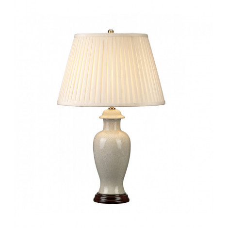 Lampe de table Ivory Crackle Ivoire 66 Cm|Lampes à poser|Luminaire Center