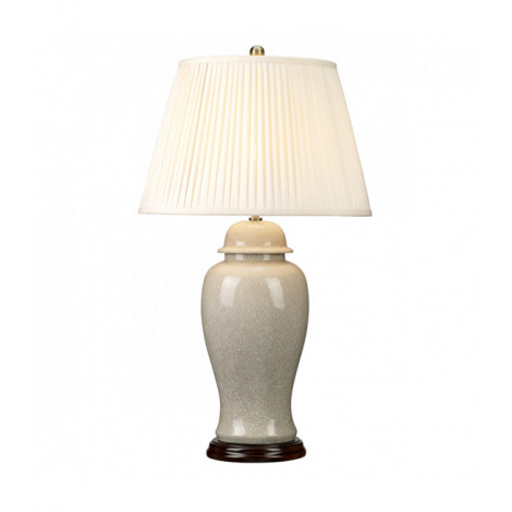 Lampe de table Ivory Crackle Ivoire 81 Cm|Lampes à poser|Luminaire Center