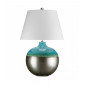 Lampe de table Laguna Glaze turquoise et graphite 71 Cm|Lampes à poser|Luminaire Center