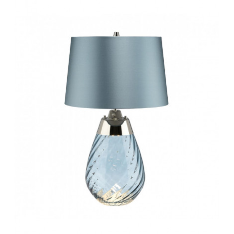 Lampe de table Lena Table bleu teintée bleu teintée 60,5 Cm|Lampes à poser|Luminaire Center