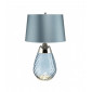 Lampe de table Lena Table bleu teintée bleu teintée 60,5 Cm|Lampes à poser|Luminaire Center