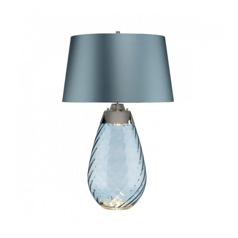 Lampe de table Lena Table bleu teintée bleu teintée 74 Cm|Lampes à poser|Luminaire Center