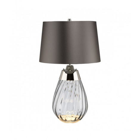 Lampe de table Lena Verre non teinté fumée / ombre d'ardoise 60,5 Cm|Lampes à poser|Luminaire Center