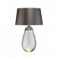 Lampe de table Lena Verre non teinté fumée / ombre d'ardoise 74 Cm|Lampes à poser|Luminaire Center