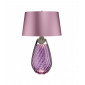 Lampe de table Lena Verre teinté de prune / nuance de bruyère 74 Cm|Lampes à poser|Luminaire Center