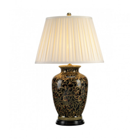 Lampe de table Morris Or et noir 73 Cm|Lampes à poser|Luminaire Center