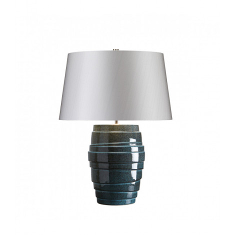 Lampe de table Neptune Glaçure bleue 59 Cm|Lampes à poser|Luminaire Center